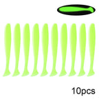 10pcs Soft Worm Lures Silicone