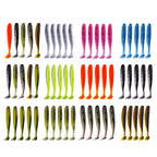 10pcs Soft Worm Lures Silicone