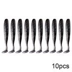 10pcs Soft Worm Lures Silicone