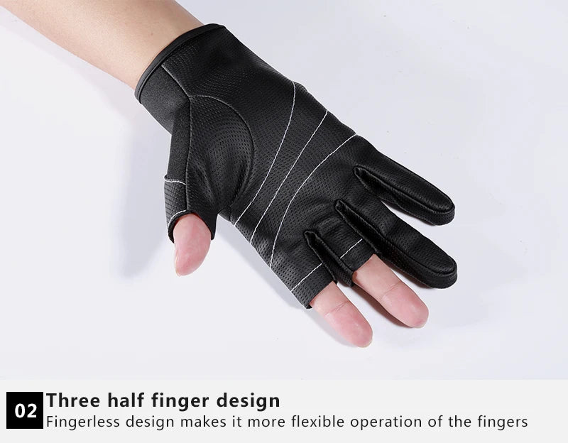 Fingerless Fishing Gloves