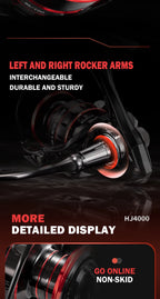 Metal Cup Spinning Reel