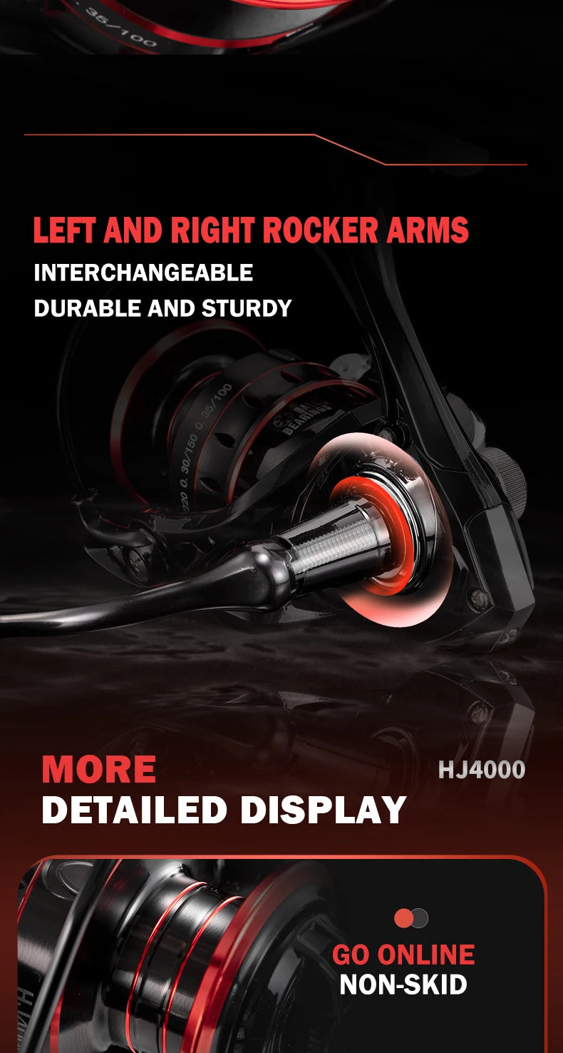 Metal Cup Spinning Reel