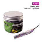 6cm Fishing Lure Mini Soft Worm