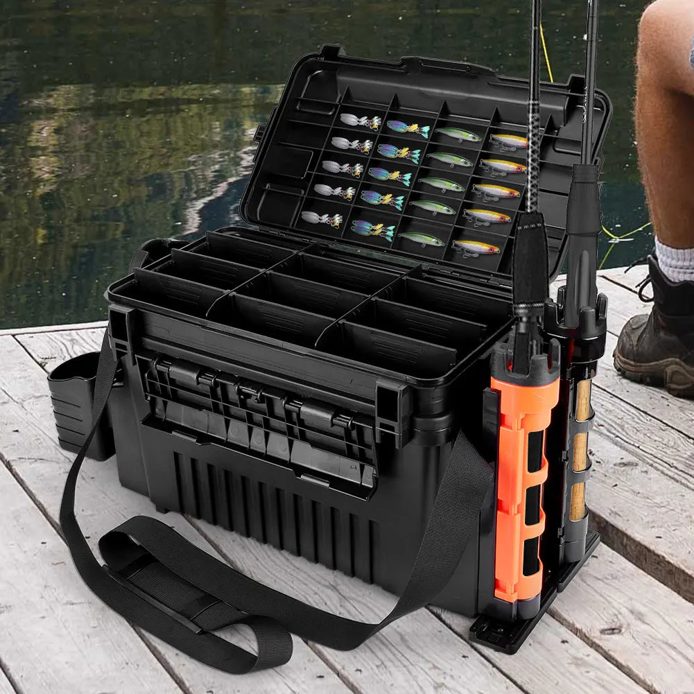 2 Tier Tackle Box