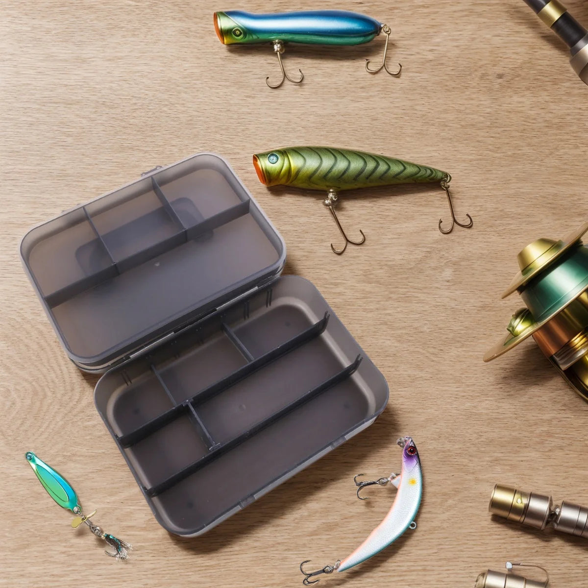 Double Layer Tackle Box