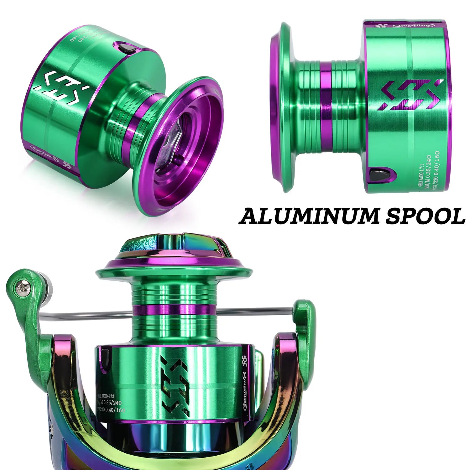 Metal Spool Spinning Reel