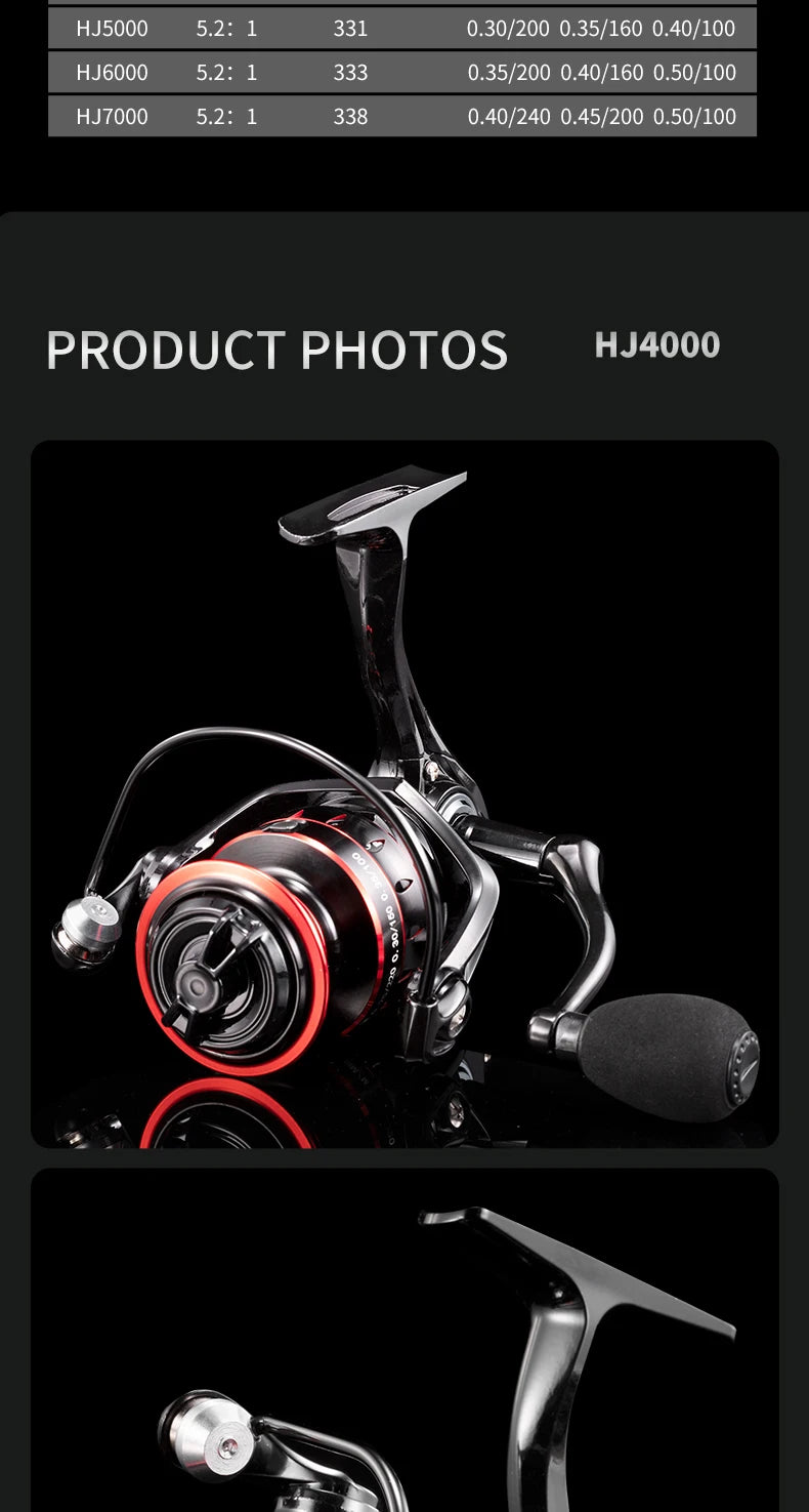 Metal Cup Spinning Reel