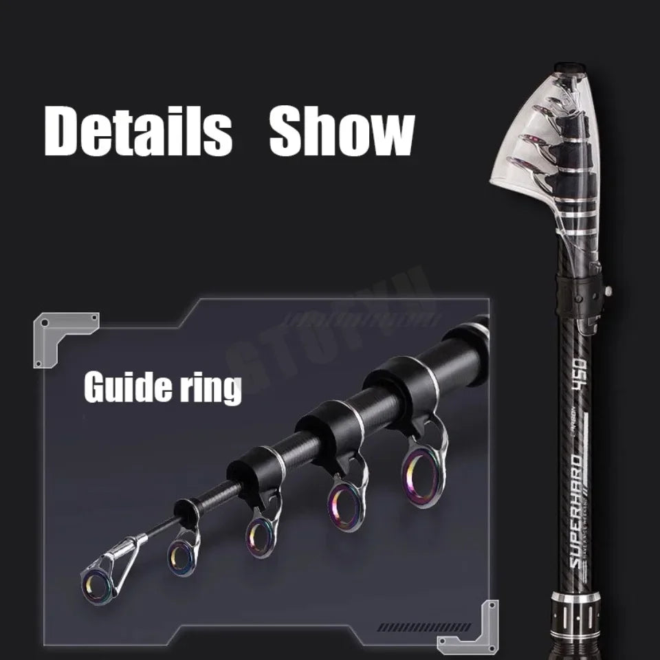 Telescopic Fishing Rod