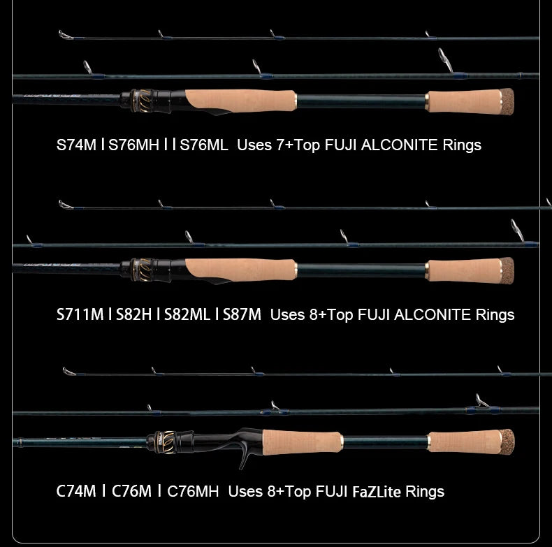 Bass Spinning Rod