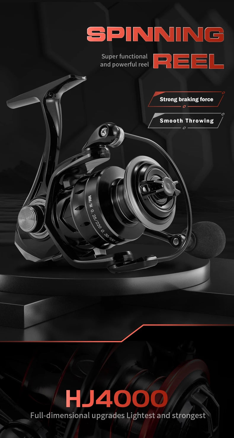 Metal Cup Spinning Reel