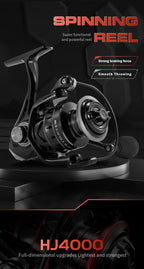 Metal Cup Spinning Reel