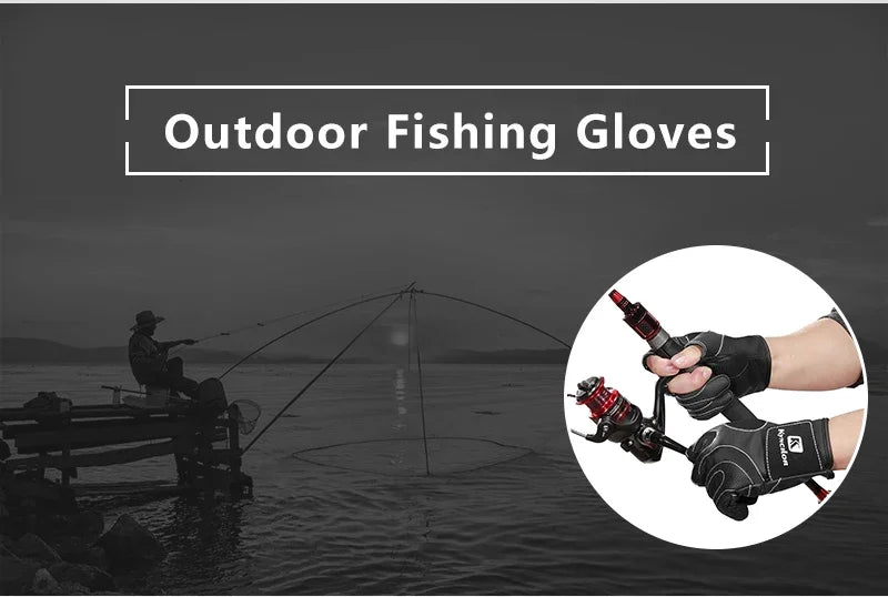 Fingerless Fishing Gloves