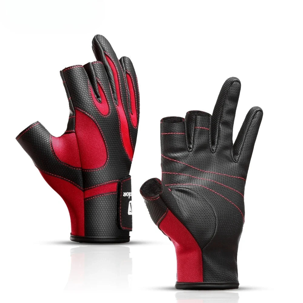 Fingerless Fishing Gloves