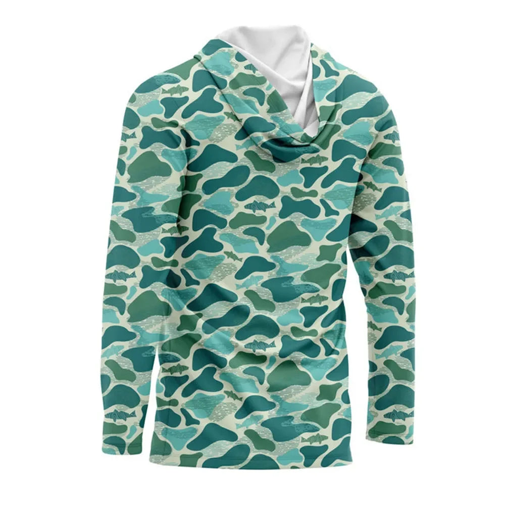 Camo Fishing Hoodie