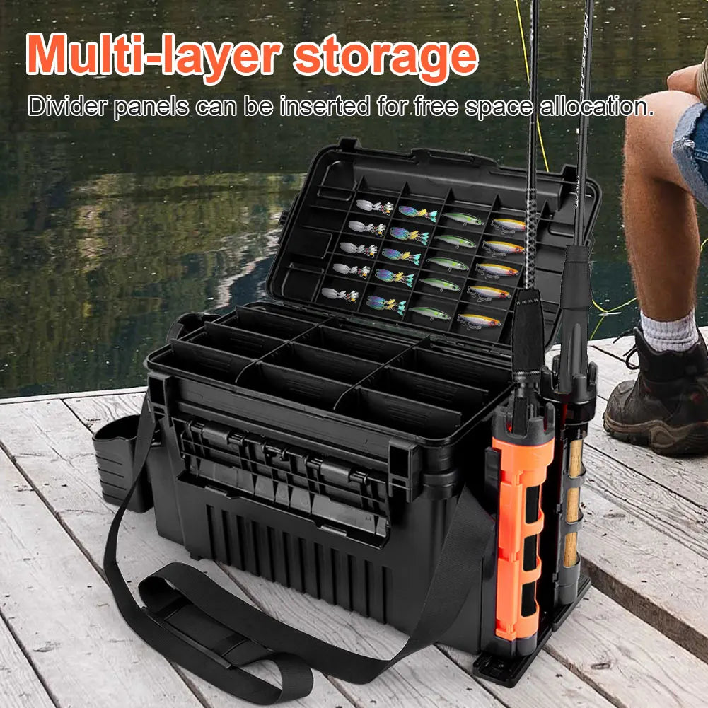 2 Tier Tackle Box