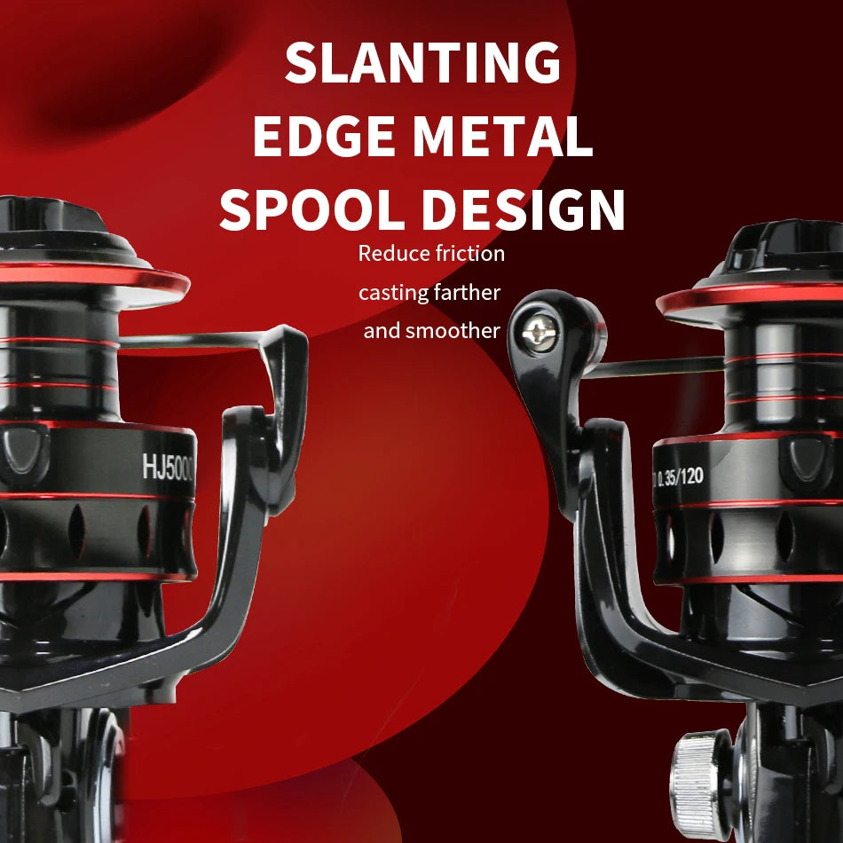 Metal Cup Spinning Reel