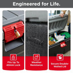 Black Storage Box