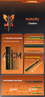 Butterfly Casting Rod