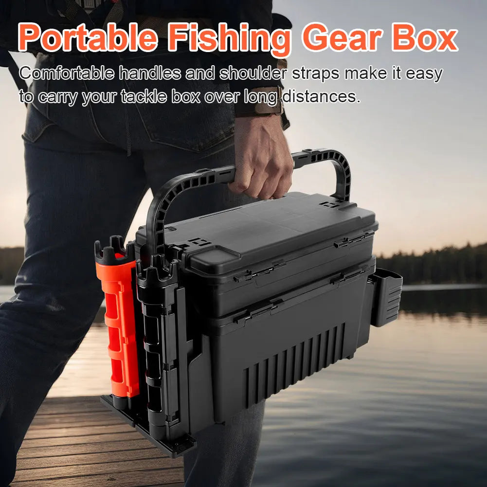 2 Tier Tackle Box