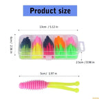30pcs Fishing Lure Soft Baits