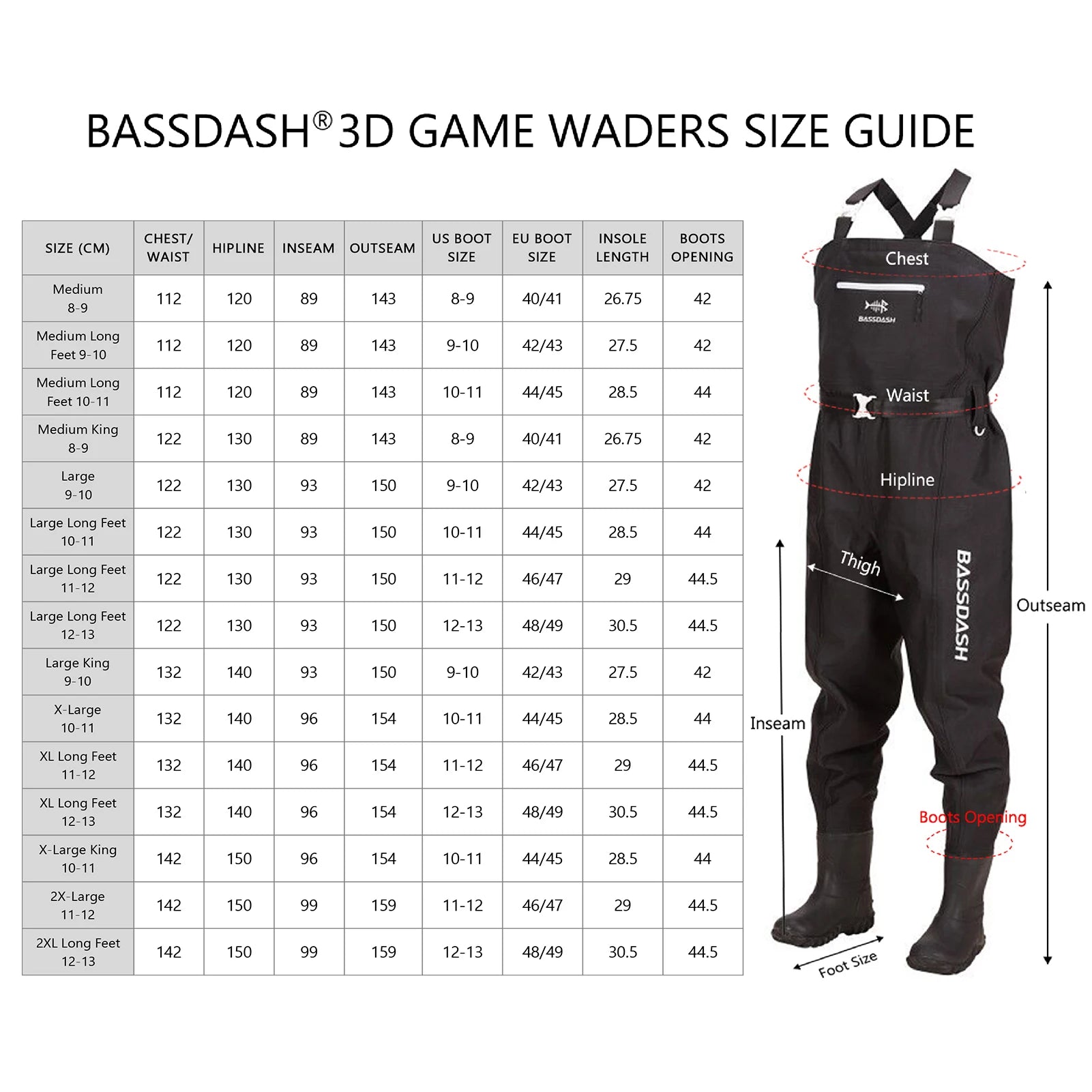 Boot Foot Waders