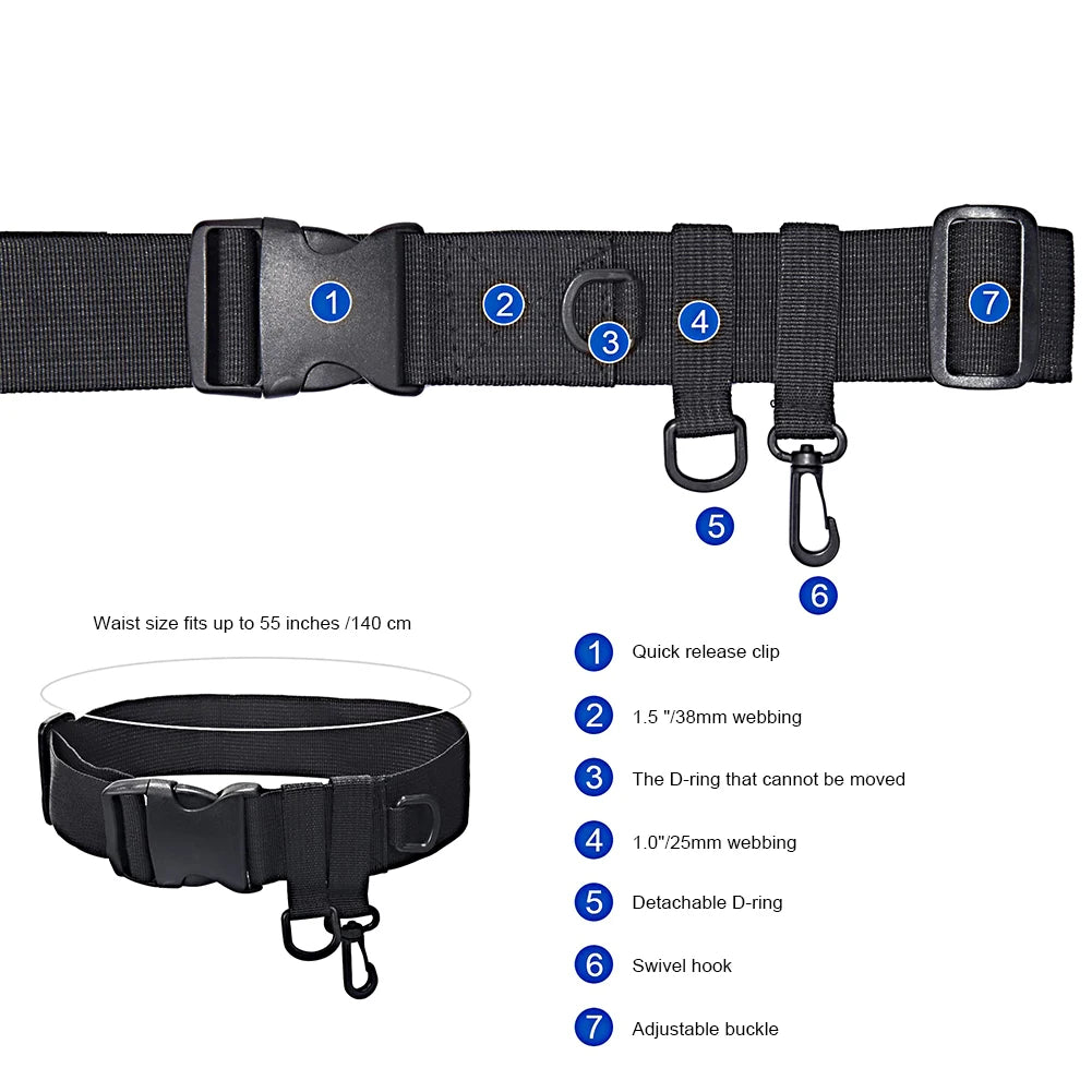 Fishing Waist Belt