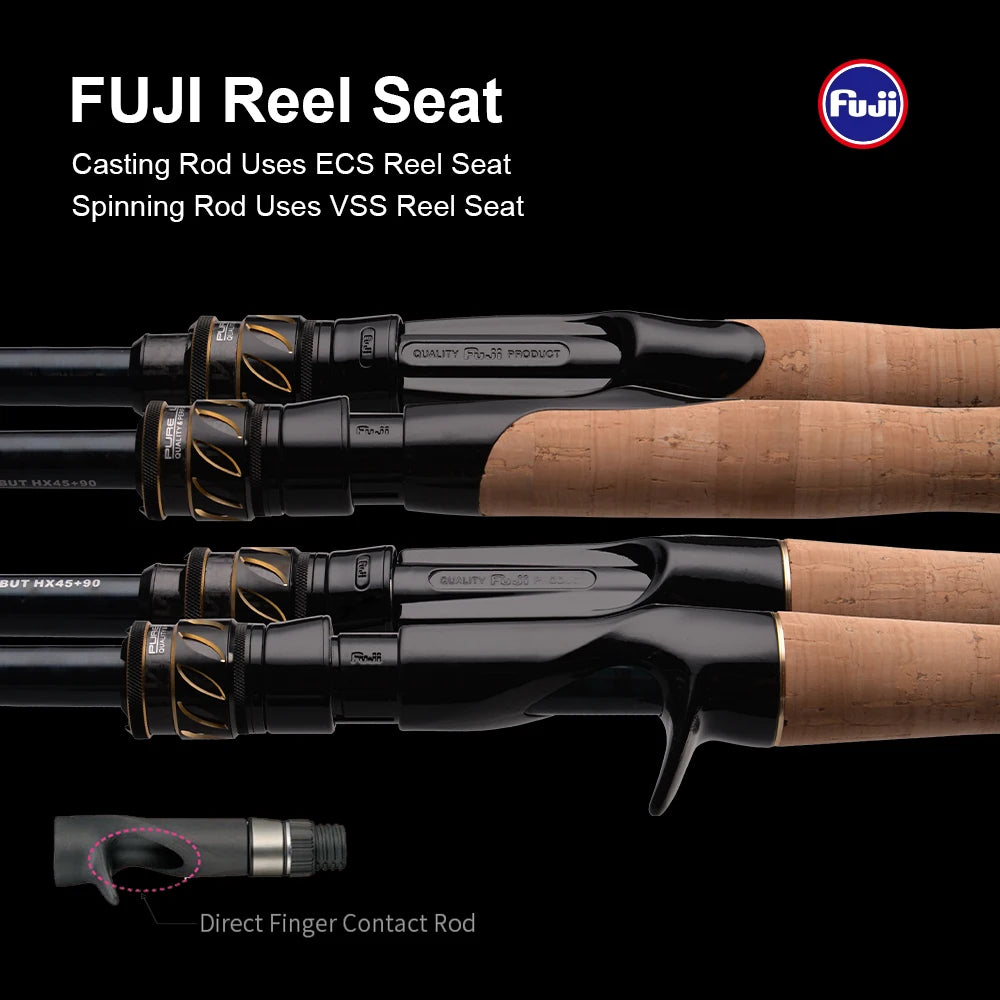 Bass Spinning Rod