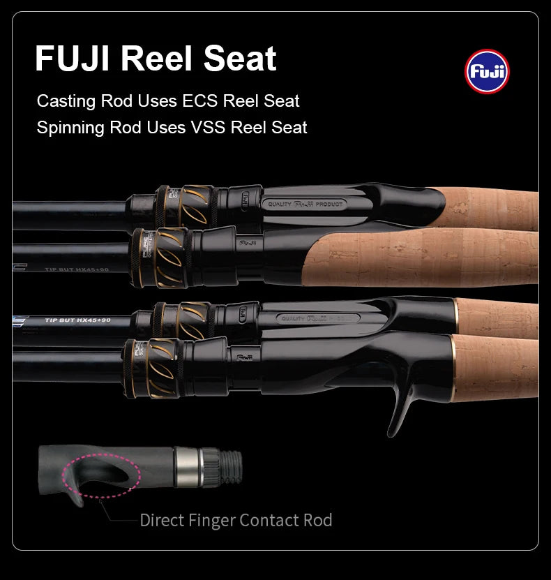 Bass Spinning Rod