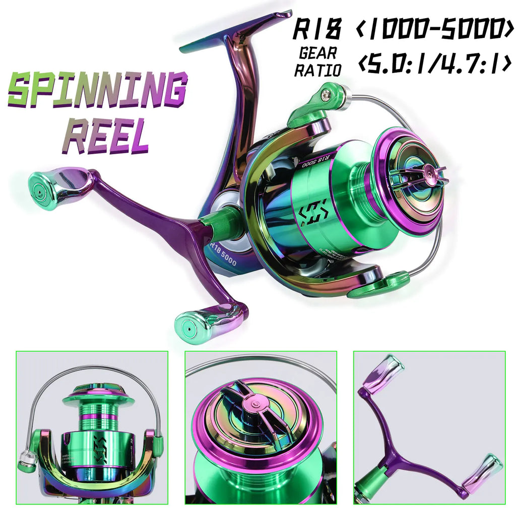 Metal Spool Spinning Reel