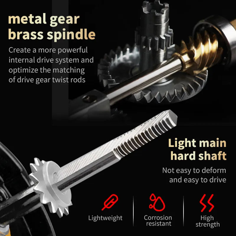 Dual Handle Fishing Reel