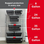 Black Storage Box