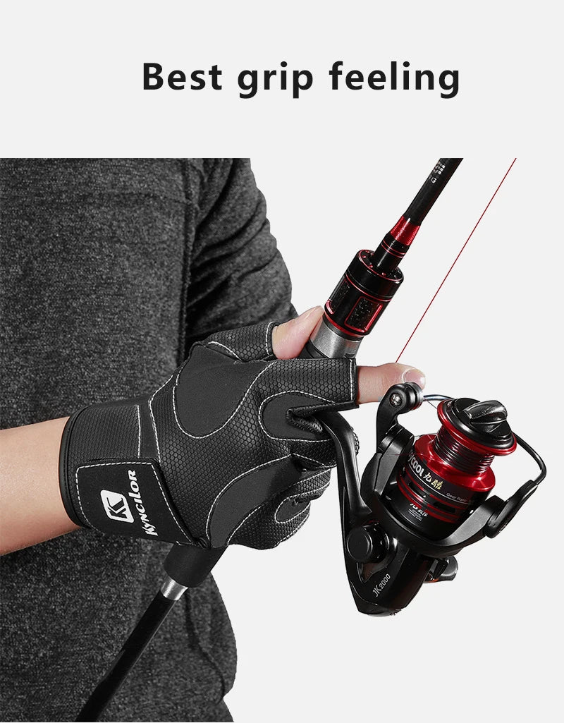 Fingerless Fishing Gloves