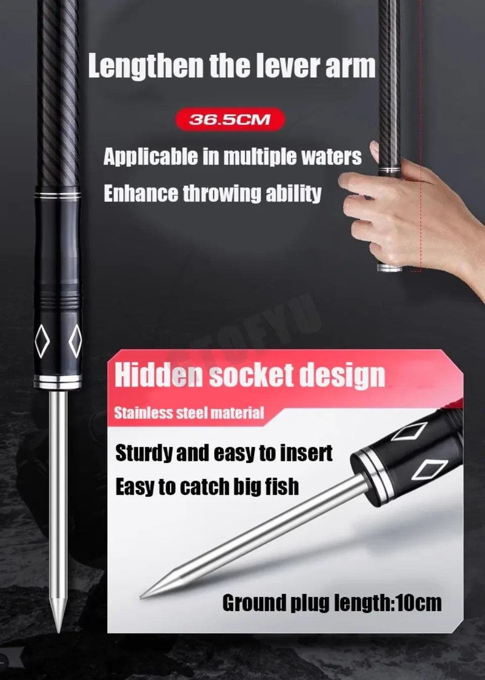 Telescopic Surf Rod