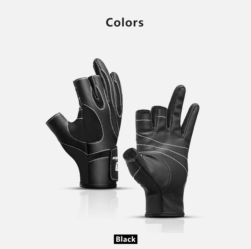 Fingerless Fishing Gloves
