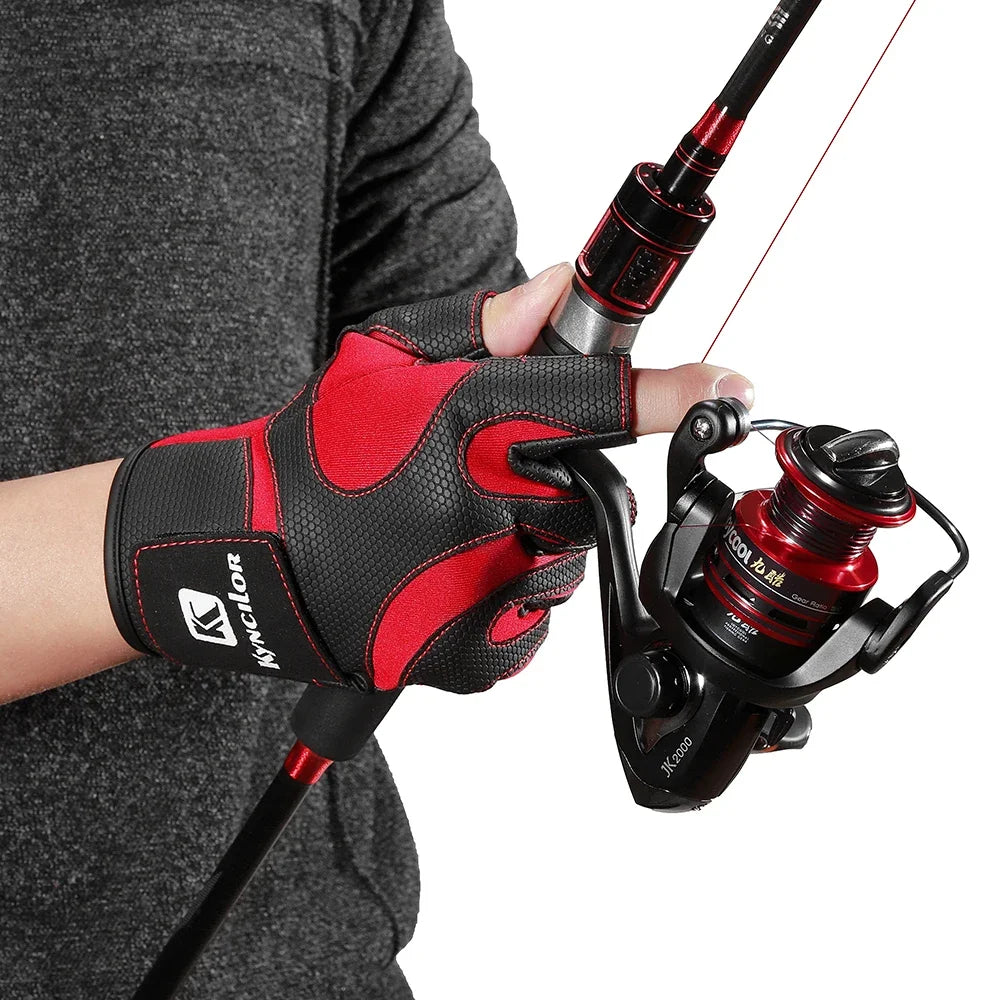 Fingerless Fishing Gloves