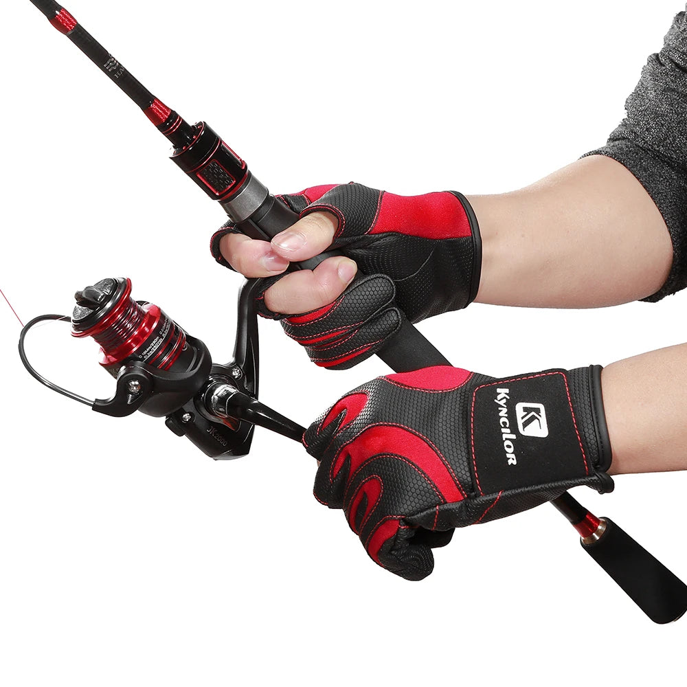 Fingerless Fishing Gloves